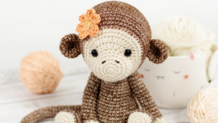 DIY Cute Crochet Amigurumi Monkey Free Pattern