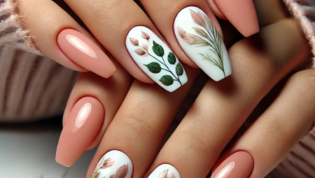 Creating Elegant and Nature-Inspired Nails with Botanical Art