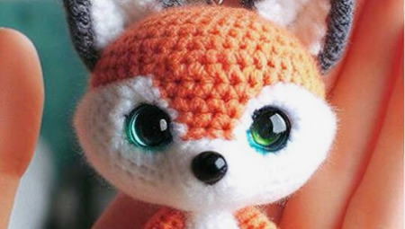 Super Cute Amigurumi Fox Keychain Free Pattern DIY