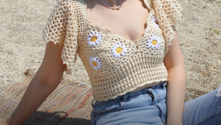 DIY Super Cute Knitted Bustier Free Pattern