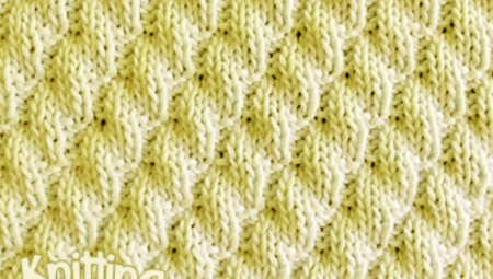 RIGHT DIAGONAL RIB KNITTING FREE PATTERN