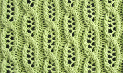 LACE CABLE KNITTING FREE PATTERN