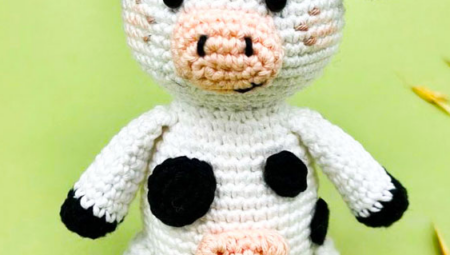 Crochet Cow Amigurumi Free Pattern