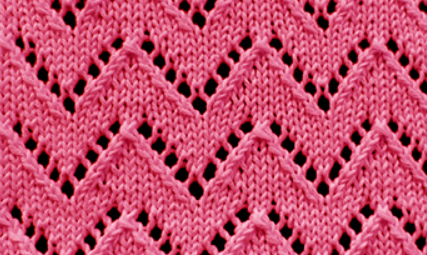 CHEVRON #2 KNITTING FREE PATTERN