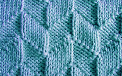 PARALLELOGRAM KNITTING FREE PATTERN