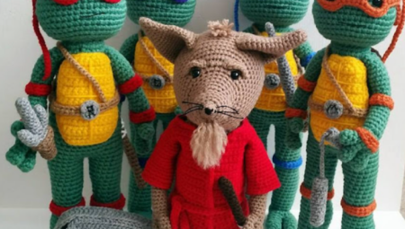 DIY Teenage Mutant Ninja Turtle Pattern Free Amigurumi