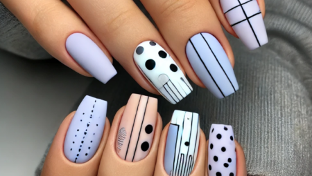 Creating Modern and Chic Nails with Minimalist Abstract Art