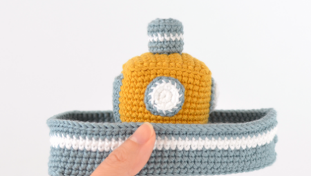 Cute DIY Boat Amigurumi