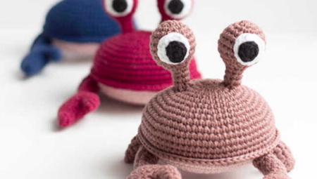 CUTE CRAB AMIGURUMI FREE PATTERN TUTORIAL