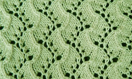 TRAVELLING VINE FREE KNITTING PATTERN TUTORIAL