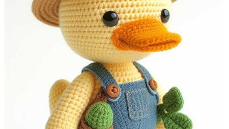 DUCK AMIGURUMI FREE PATTERN EASY