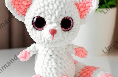 AMIGURUMI ADORABLE PLUSH LEMUR EASY PATTERN