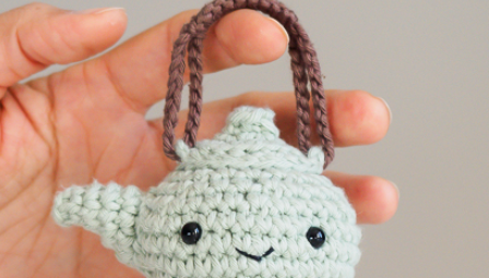 AMIGURUMİ TEAPOT CROCHET PATTERN