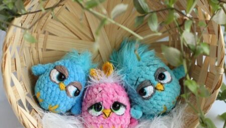 AMIGURUMI PLUSH BIRD FREE PATTERN