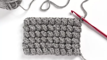 POPCORN STITCH KNITTING FREE PATTERN TUTORIAL