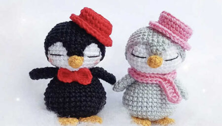 Amigurumi Mr and Mrs Penguin Free Crochet Pattern