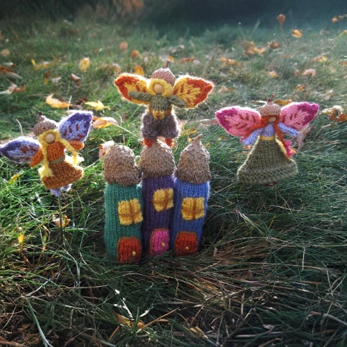 Knitted Fairy House Free Patterns 1