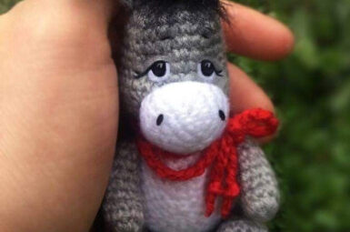 Amigurumi mini donkey free pattern